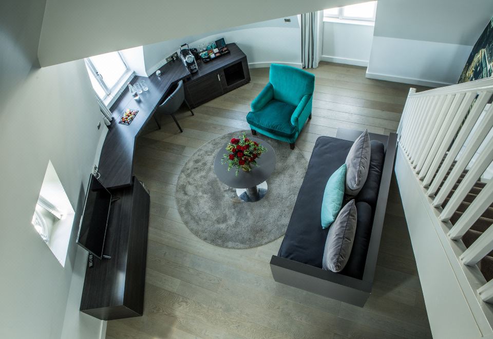 Hotel Indigo PARIS - OPERA by IHG1 Queen Bed 1 Bedroom Duplex Suite With Single Sofa Bed With Eiffel Tower View