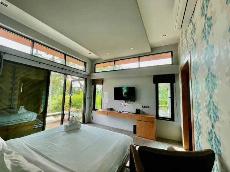 ห้องสตูดิโอพร้อมวิวสวน