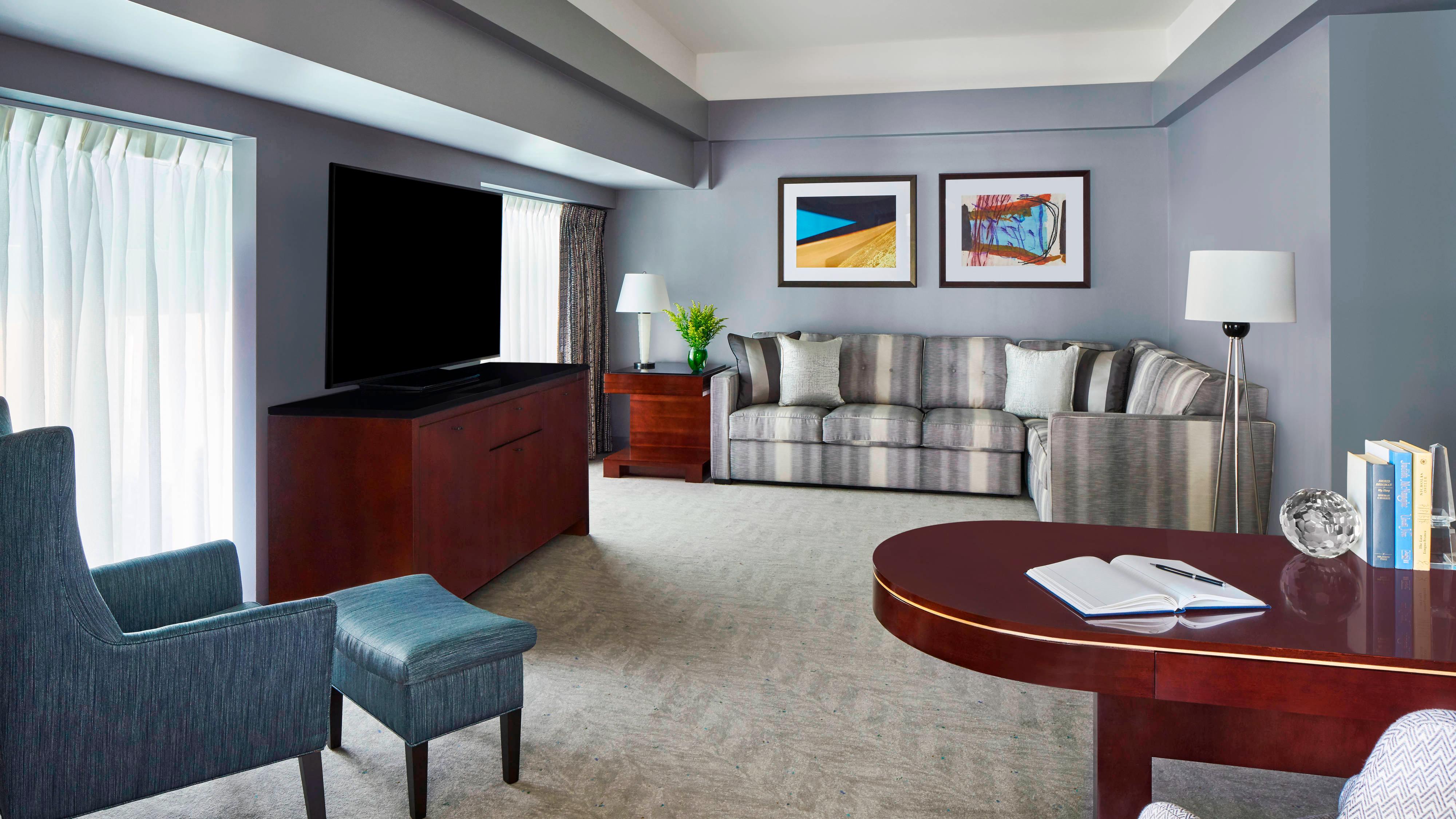 Uptown套房，1间卧室套房，1张特大床，梳化床：2