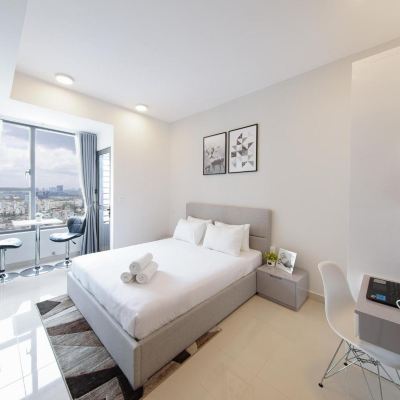 一室公寓 西貢 9 號 - 河門住宅飯店 - 無邊際游泳池及健身房優惠