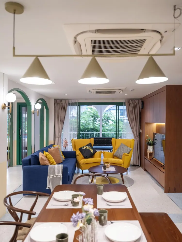 อพาร์ตเมนต์พร้อมลานระเบียง