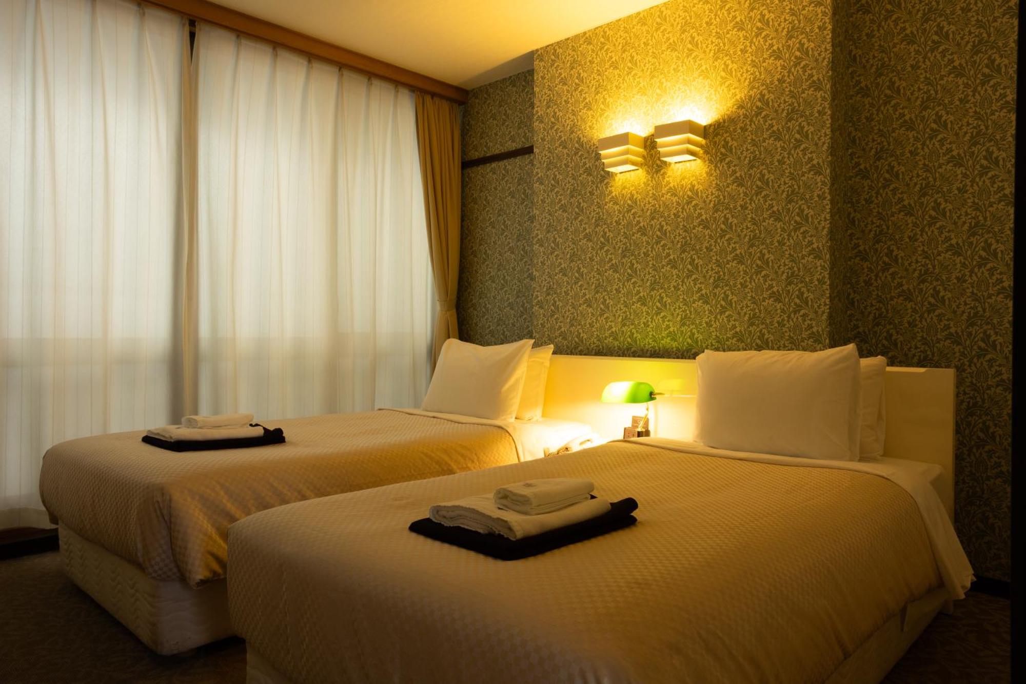 标准双床间 - 看不到风景