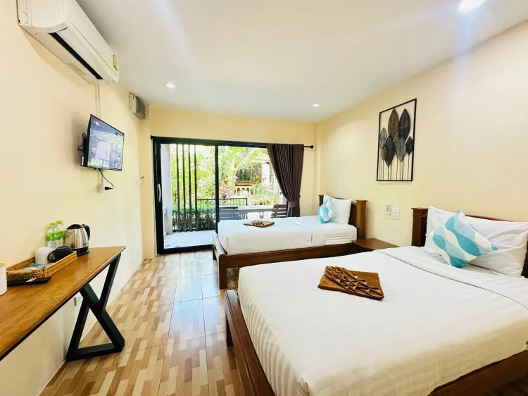 ห้องบัดเจท เตียงเดี่ยว 2 เตียง