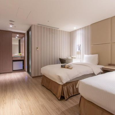 精緻標準雙床房（無窗） 儷夏商旅-西門捷運館優惠