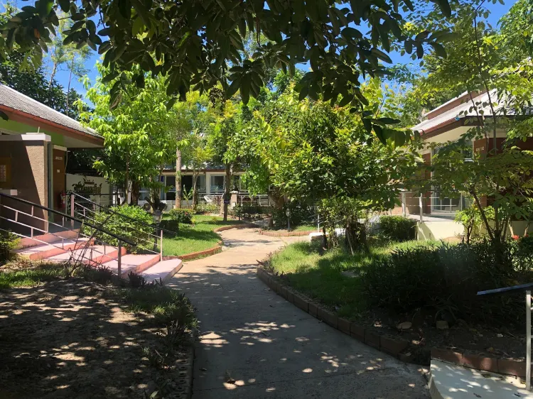 ห้องสุพีเรียเตียงแฝดพร้อมวิวสวน