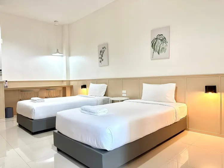 ห้องซูพีเรียร์ เตียงแฝด พร้อมวิวเมือง