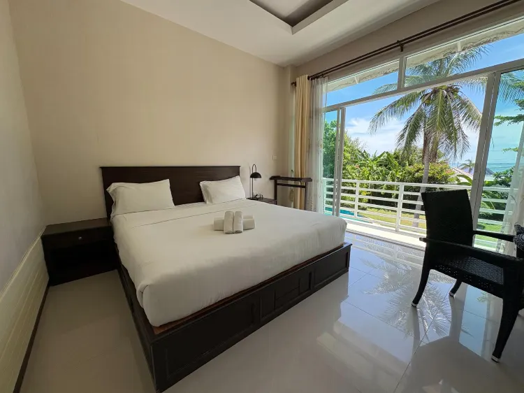 มาตรฐาน เตียงคิงไซส์ วิวสวน ชั้นสูง