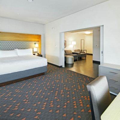 一卧室特大床套房 卡爾加里機場北度假套房酒店優惠