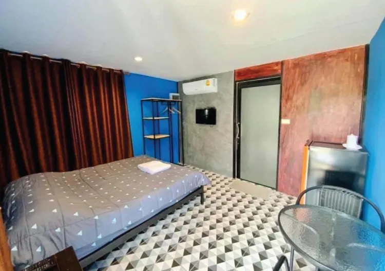 ห้องพักพร้อมวิวสวน(เตียงใหญ่)