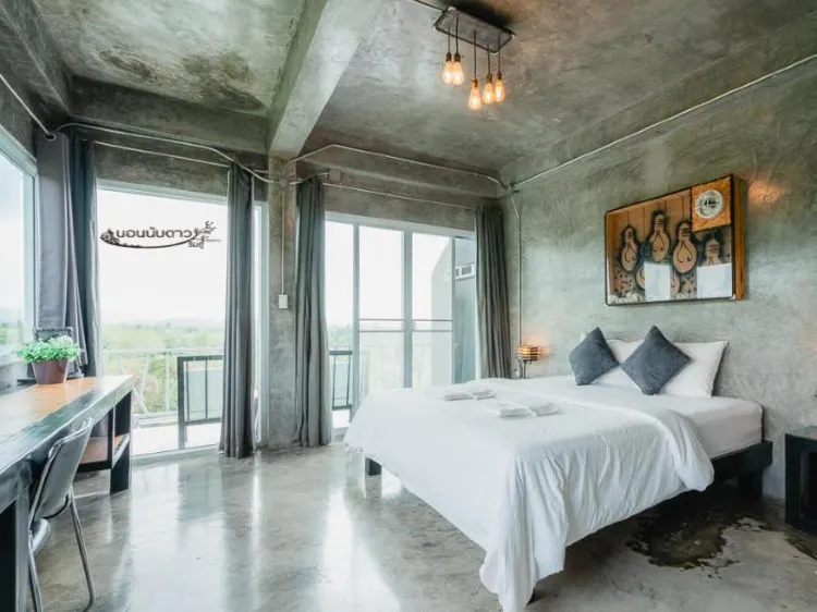 ห้องสุพีเรียร์เตียงคิงไซส์พร้อมวิวภูเขา