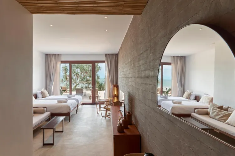 ห้องคู่พร้อมวิวทะเล-ห้องไม่สูบบุหรี่