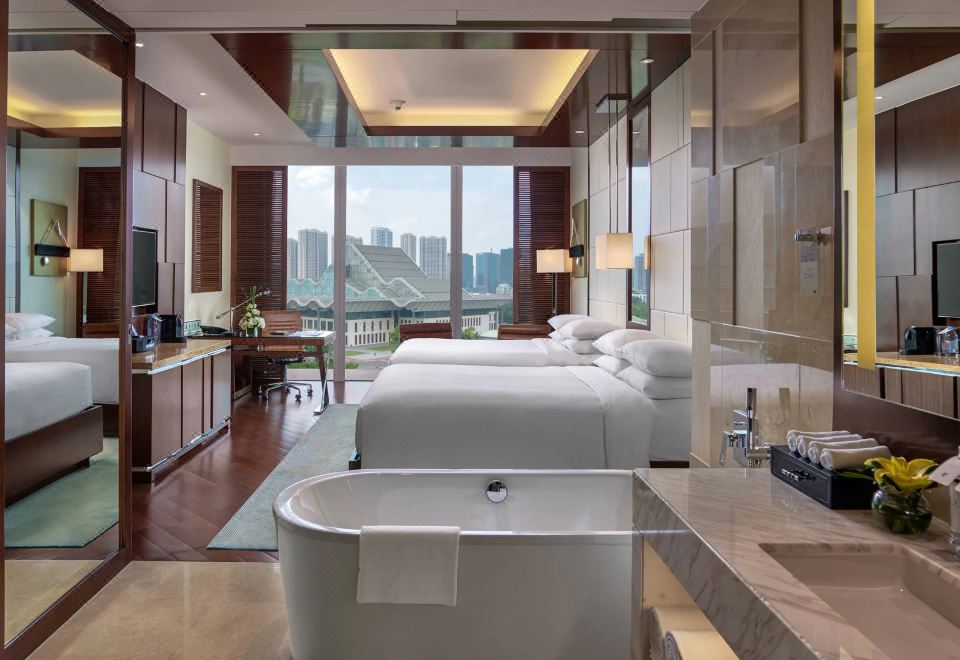 湖景行政兩張雙人床房