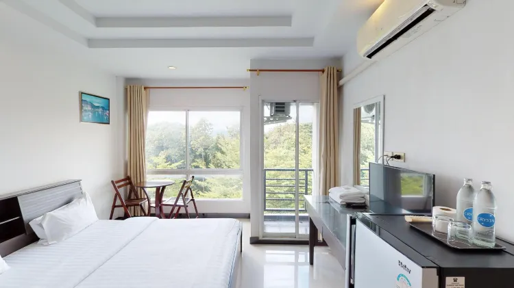 ห้องมาตรฐานอาคาร 2 พร้อมเตียงคู่