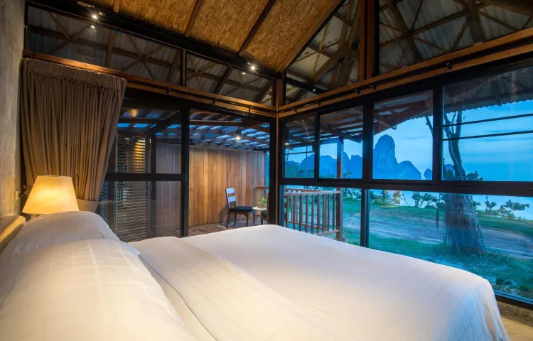 วิลลาริมชายหาดเตียงคิงไซส์