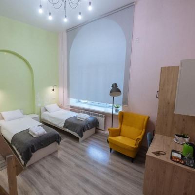 Triple (Single+ Single+Single) with Kitchen Green Hotel Promo Code