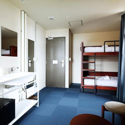 帶共享浴室的雙層床雙人房 函館HakoBA飯店-共享飯店優惠