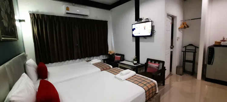 ห้องวิวสวนหย่อมที่มีลาน