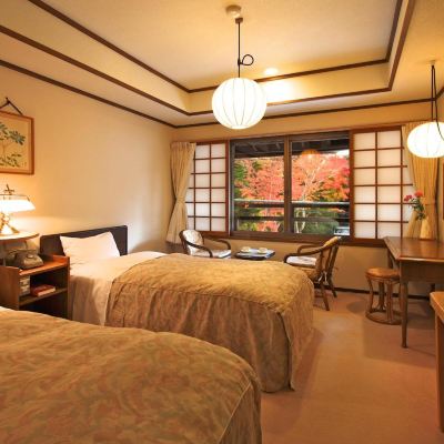 エコノミーツインルーム 軽井沢 つるや旅館 クーポン