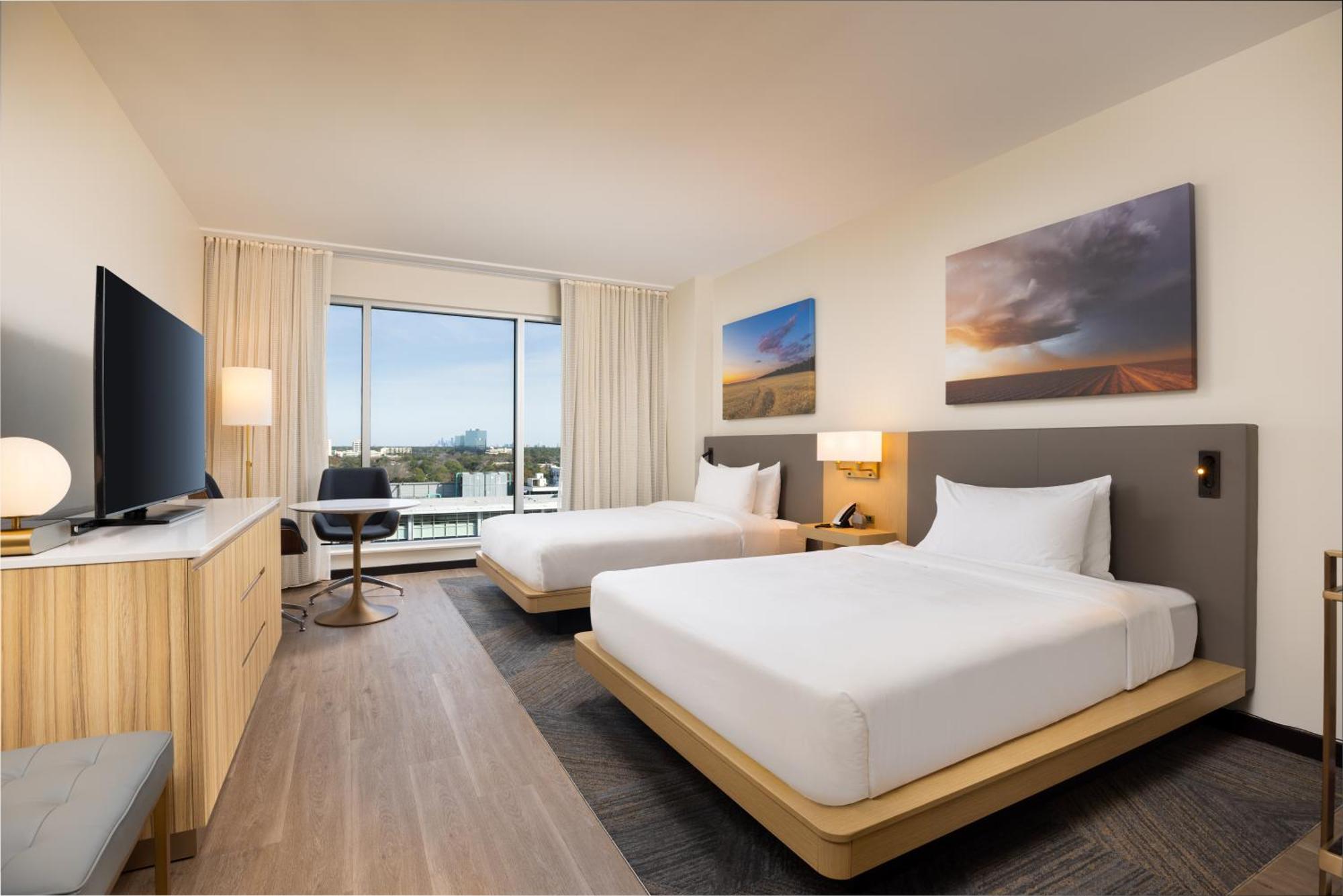 The Moran Citycentre豪华两张双人床房