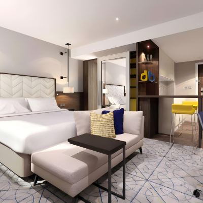 大床一室房 阿伯丁萬豪居家酒店優惠