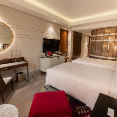 高級中庭房，配備 2 張單人床 美憬閣馬尼拉海軍上將飯店優惠