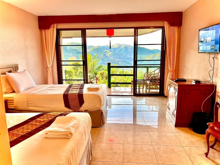 ห้องสแตนดาร์ดพร้อมเครื่องปรับอากาศ