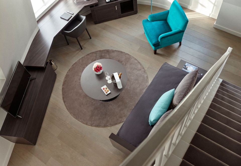 Hotel Indigo PARIS - OPERA by IHG1 Queen Bed 1 Bedroom Duplex Suite With Single Sofa Bed With Eiffel Tower View