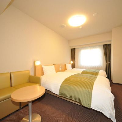 ツインルーム(喫煙) 天然温泉 白樺の湯 ドーミーイン帯広 クーポン