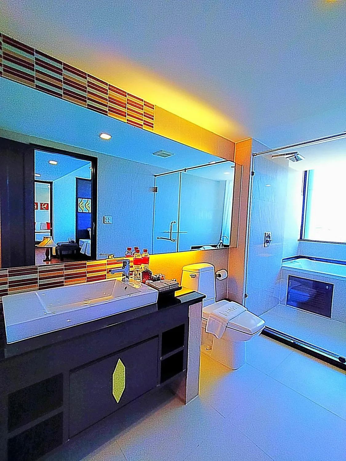 带spa浴缸的双床套房