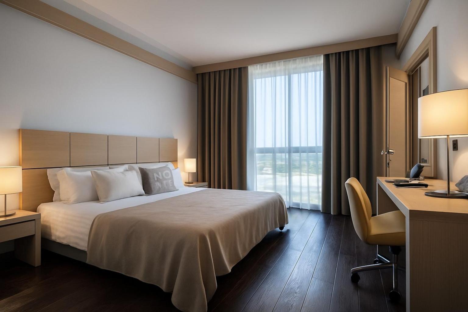 高级双人房， 1 张特大床