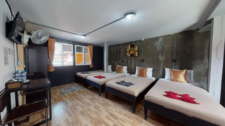 ห้องครอบครัว-เตียงเดี่ยว 4 เตียง