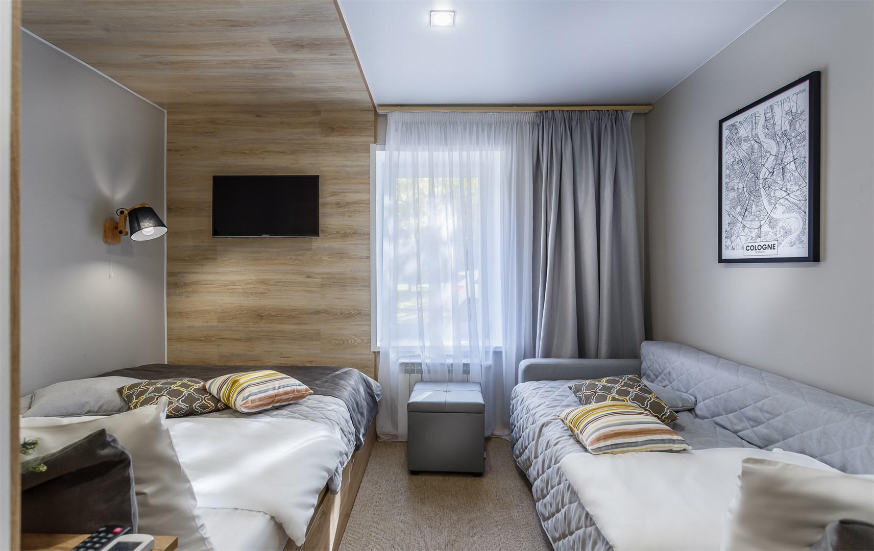 標準三人房（雙人+單人）