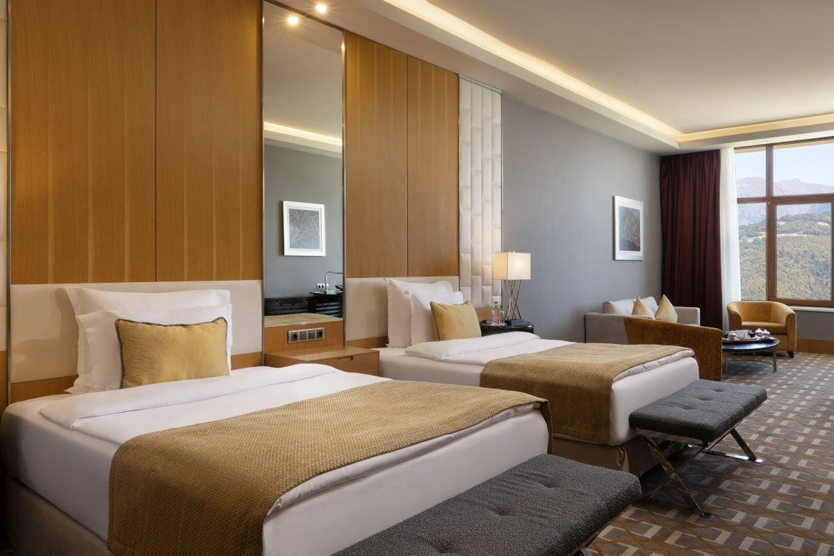 Rixos Krasnaya Polyana Sochi山景高级双床间