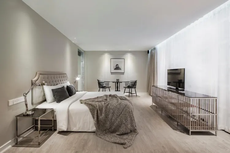 ห้องเอ็กเซ็กคิวทีฟสตูดิโอ เตียงแฝด