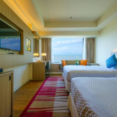 海景高級雙床房 檳城美居酒店 （檳城對抗新冠肺炎認證）優惠