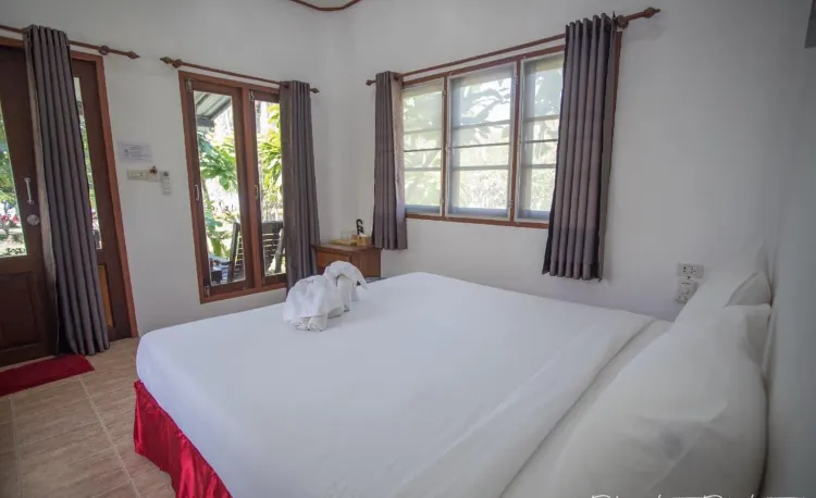 ห้องเตียงคิงไซส์พร้อมวิวทะเล