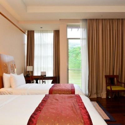 豪華花園景雙床房 脈搏大飯店優惠