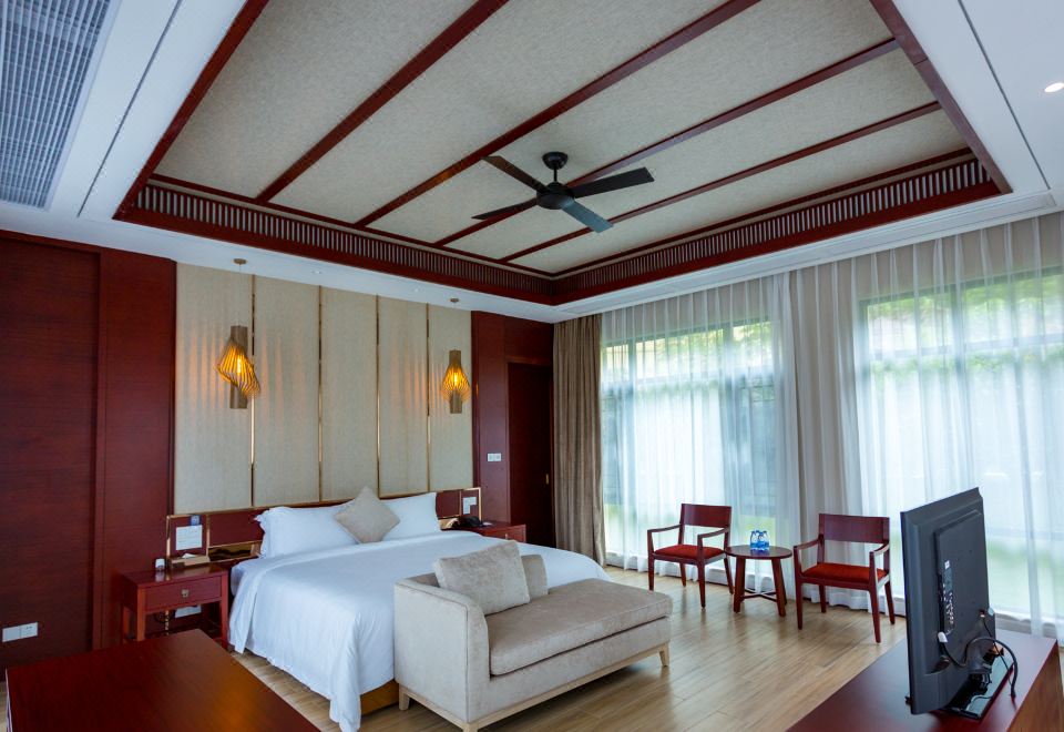 叠翠别墅五房V9-独立泳池-私家泡池-麻将房-私家花园