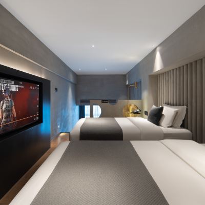 Loft｜輕享簡約雙床房 悠舍S·Loft飯店（重慶觀音橋步行街店）優惠