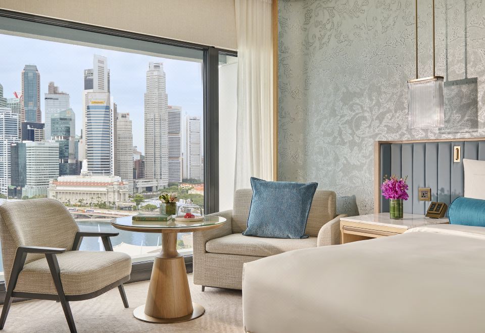 行政樓層濱海灣景觀客房 （雙床）