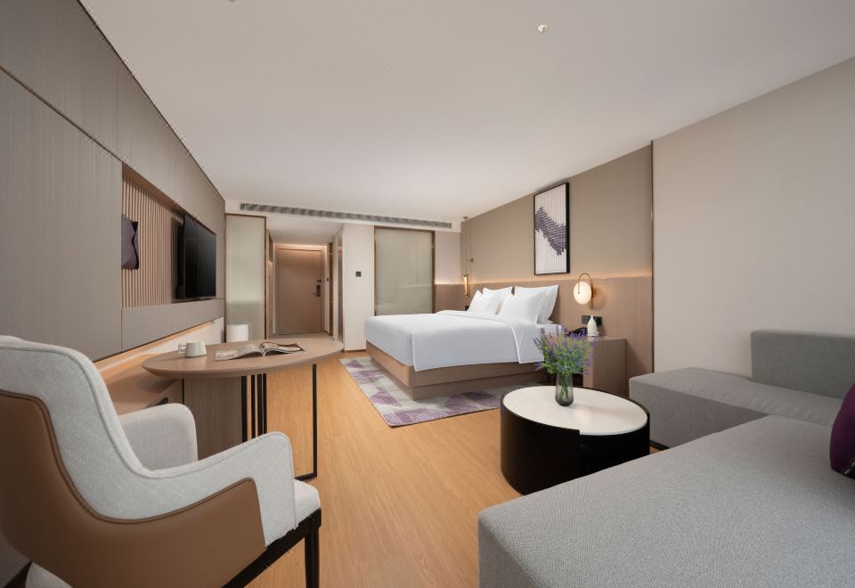 景观大床房（慕斯床垫+空气净化器）