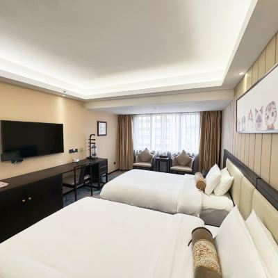 高級雙床房-城央休憩,享廣府魅力 廣東大廈（廣州省政府紀念堂地鐵站店）優惠
