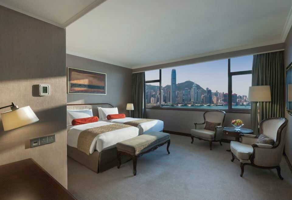 Marco Polo Hongkong HotelDeluxe Harbour View Room
