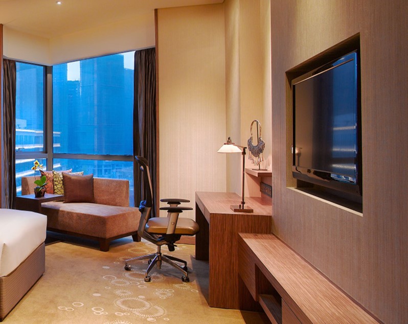 凱悅園景大床客房