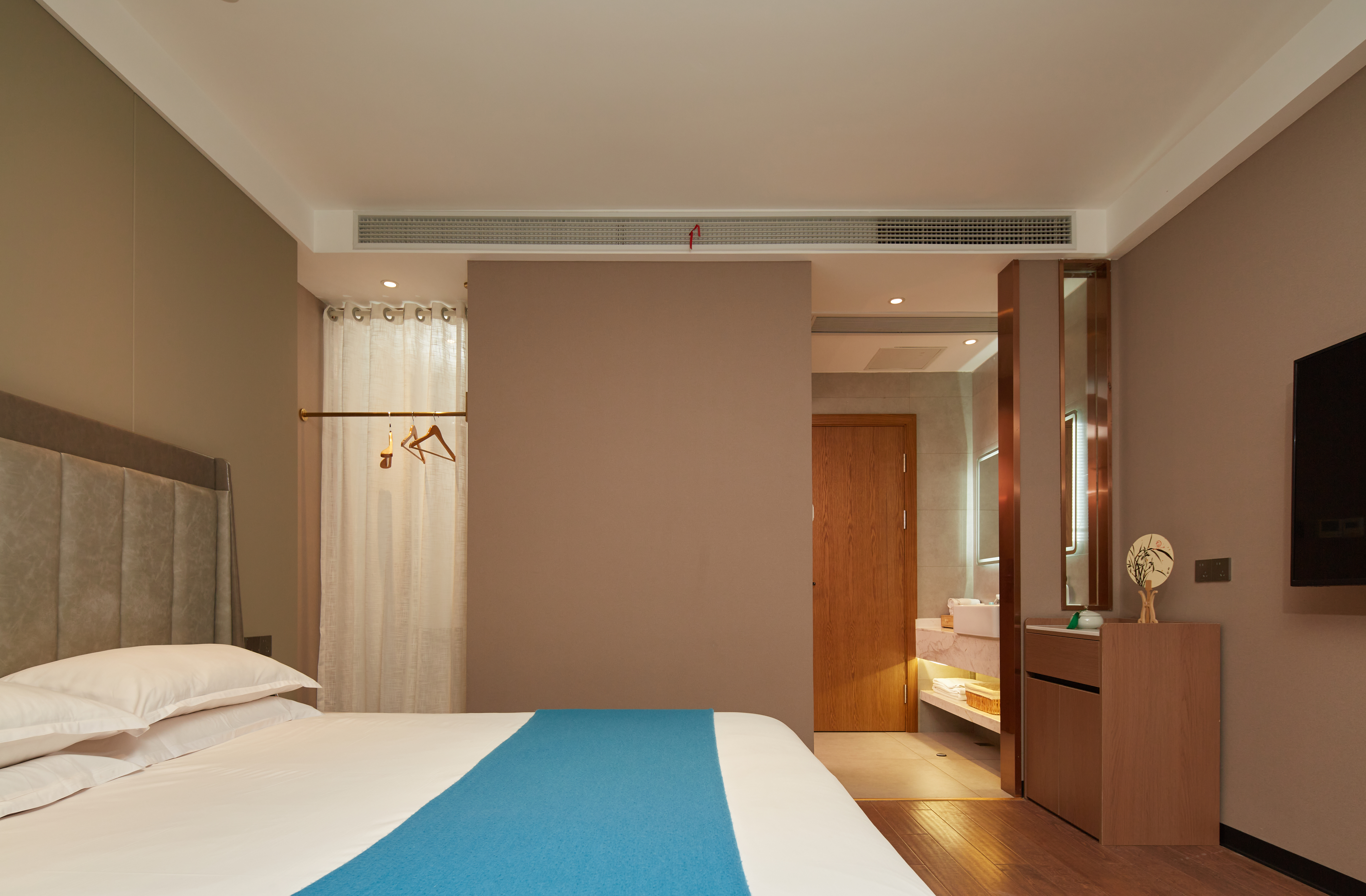 Xiang Zhang Shu Hotel观尘·竹景静修·大床房