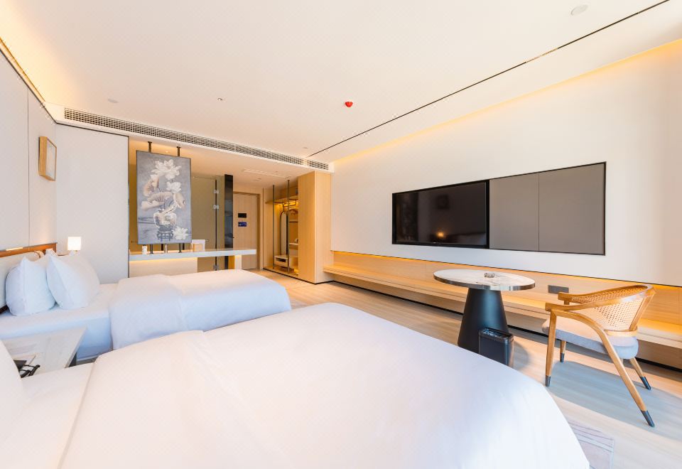 QINGLIAN VILLATwin Bed Room