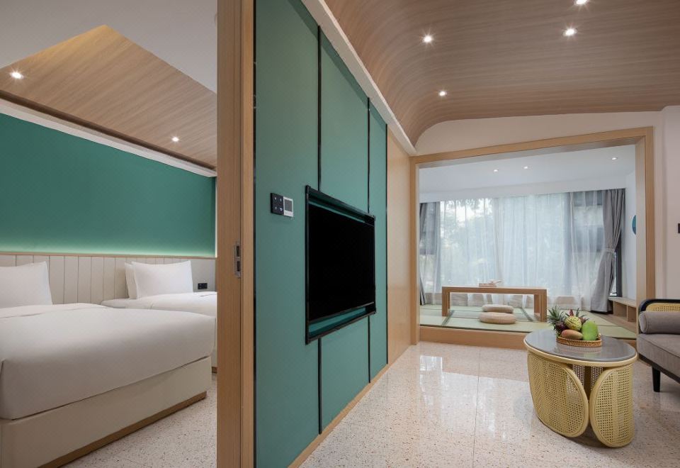 WanVitaCafe沉浸双床房（私享Coffee机+AccaKappa洗护）