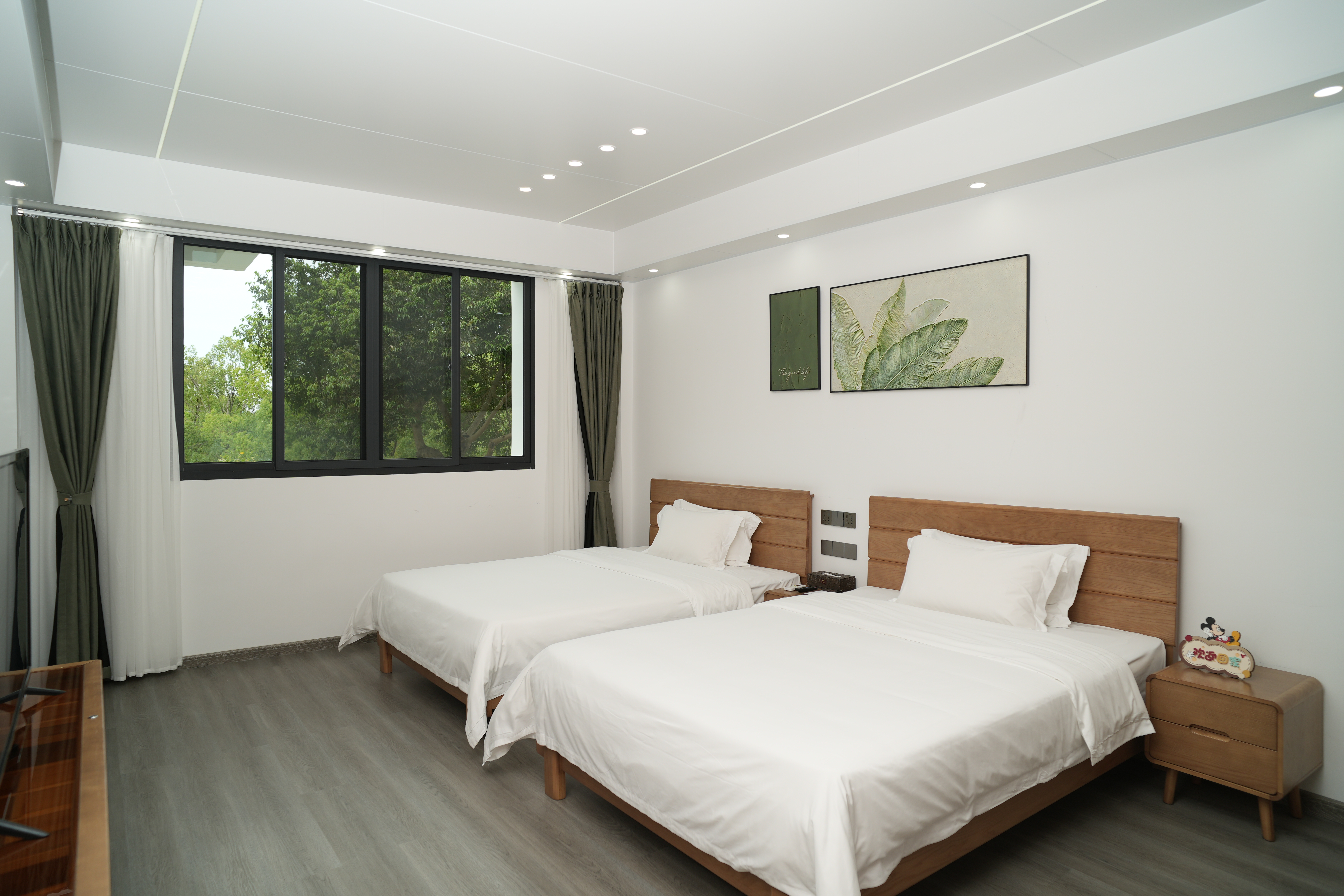 秋月别墅标准双床房