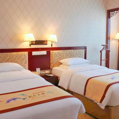 豪華雙床房 廈門華僑大廈大飯店優惠