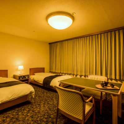 【禁煙】スタンダードツイン 内風呂あり(眺望なし) 湯快リゾート あわら温泉 青雲閣 クーポン